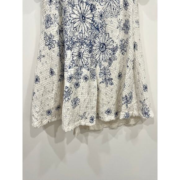 Free People | Pinwheel Oversized Floral Mini Dress Light Combo - Picture 13 of 16